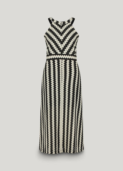 Zigzag Maxi Dress