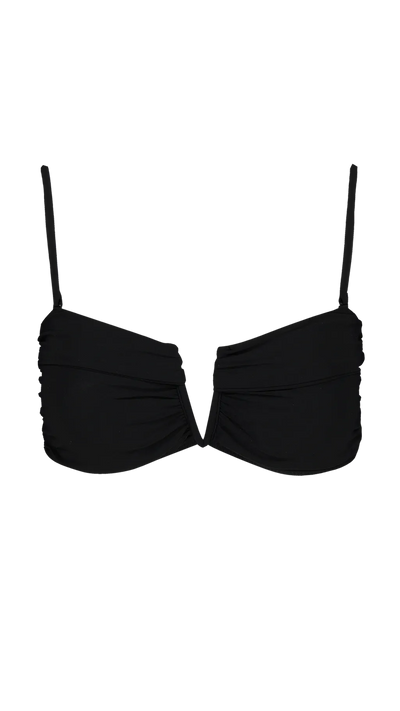 Solid Bandeau top