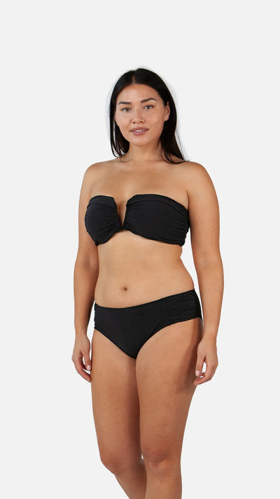 Solid Bandeau top