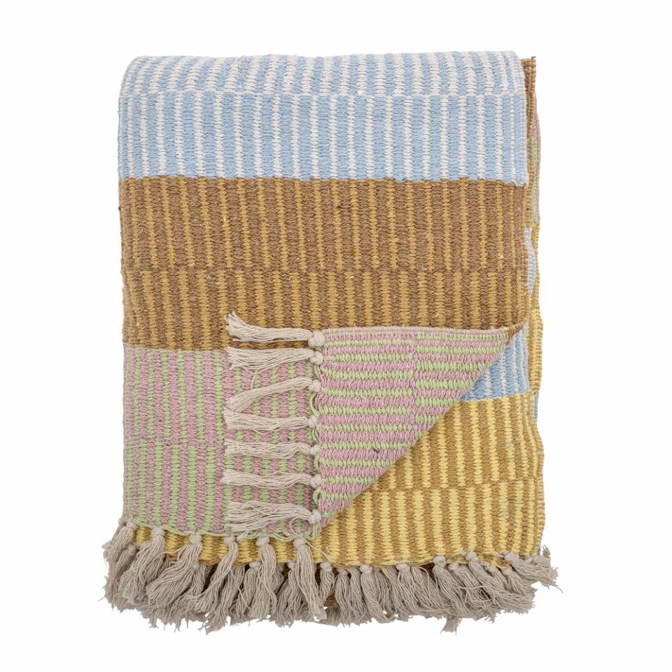 Bloomingville Plaid - gule nuancer
