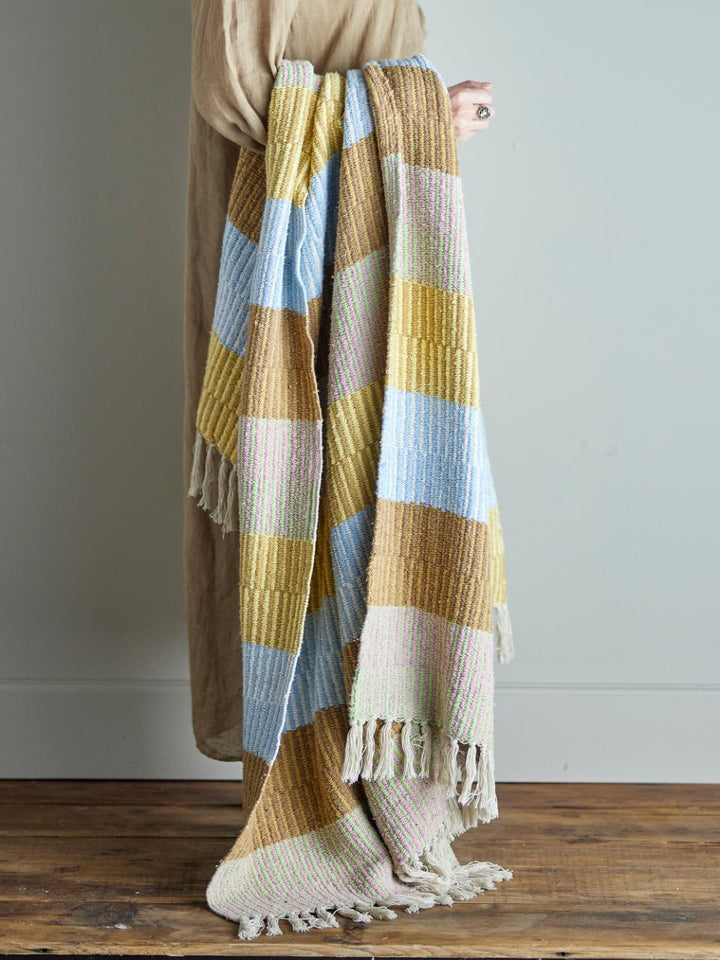 Bloomingville Plaid - gule nuancer