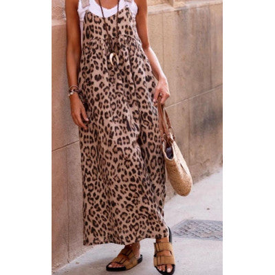 Boho Love kjole - Leoprint