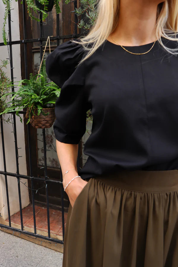Liberte WINNIE BLOUSE - BLACK