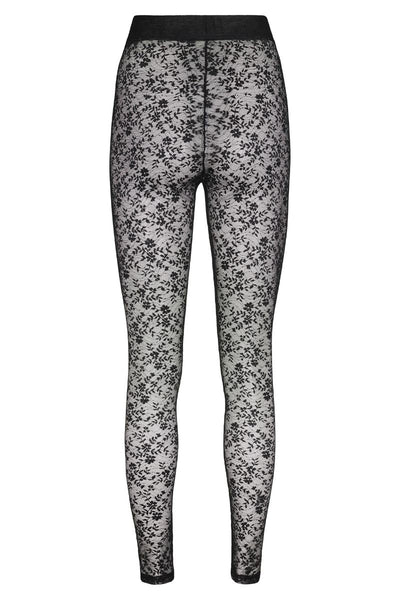 Isa Legging - Black Flower