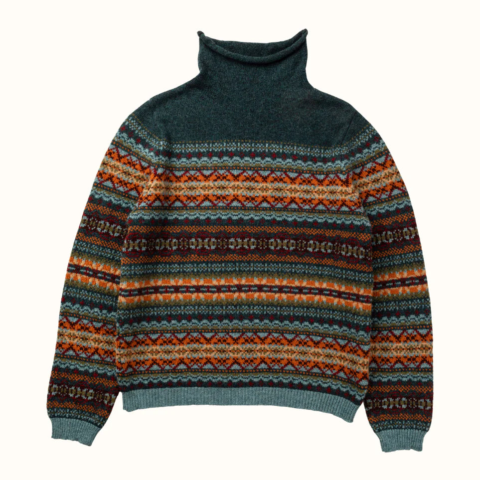 Eribe Kinross Hig Neck Sweater - Prelude, sweater, strik, 