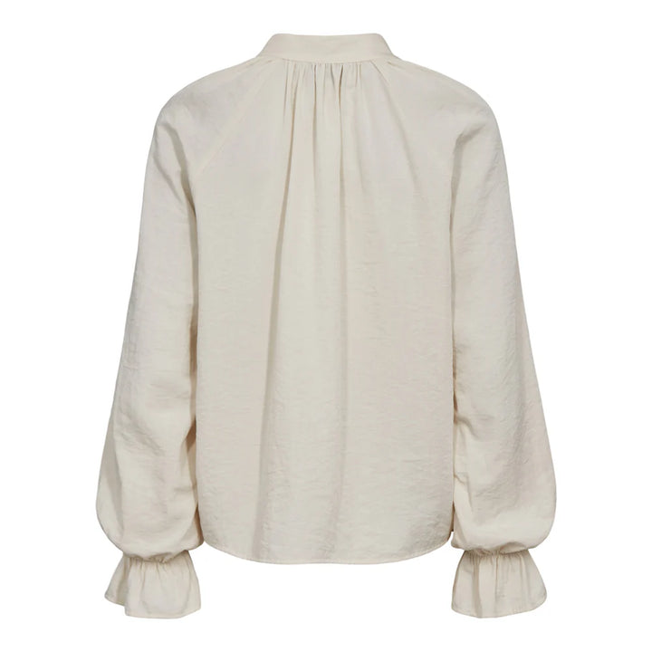 Liberté Fine LS Bluse - Creme