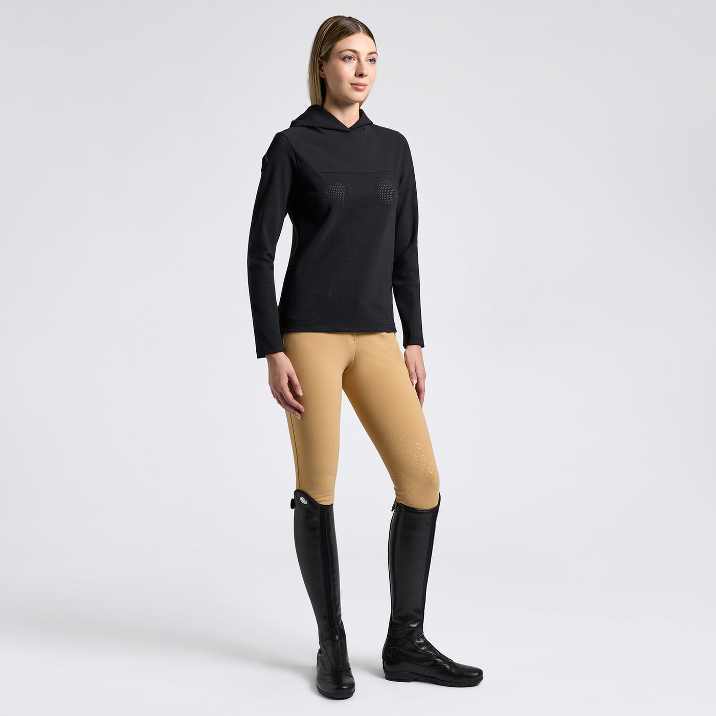 CT Hooded Tech Sweatshirt - Sort