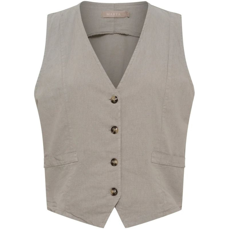 MARTA - Evelia Vest - Sand
