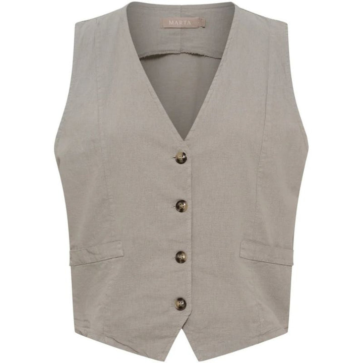 MARTA - Evelia Vest - Sand