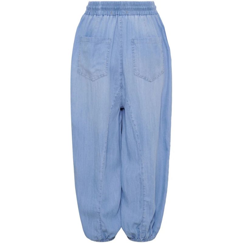 MARTA - Olive Bukser - Denim