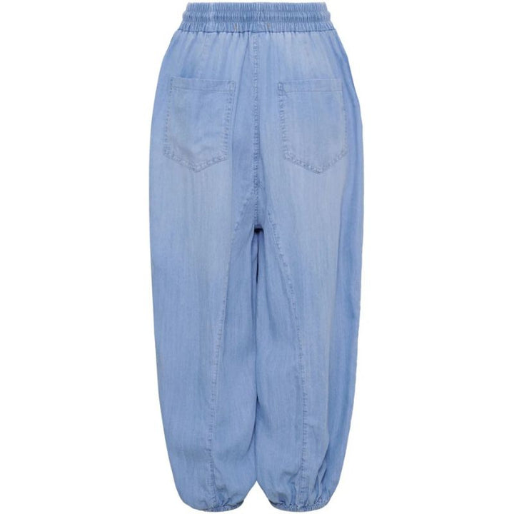 MARTA - Olive Bukser - Denim