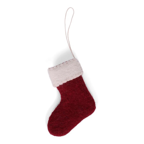 Gry & Sif Mini Stocking - Red