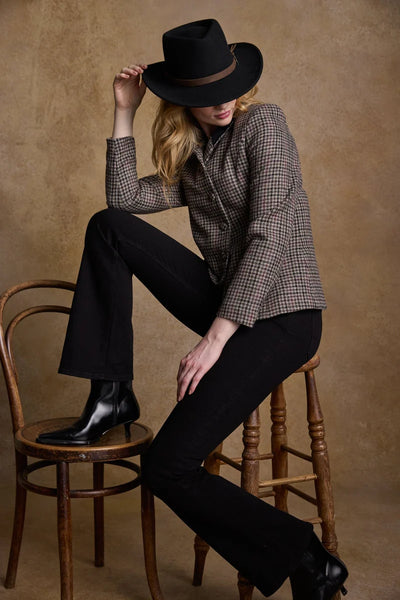 Boston Felt Hat - Black
