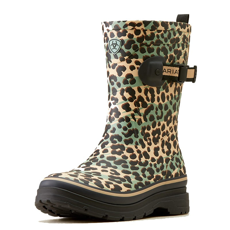 Ariat Kelmarsh Mid, gummistøvler, støvler, leopard, 