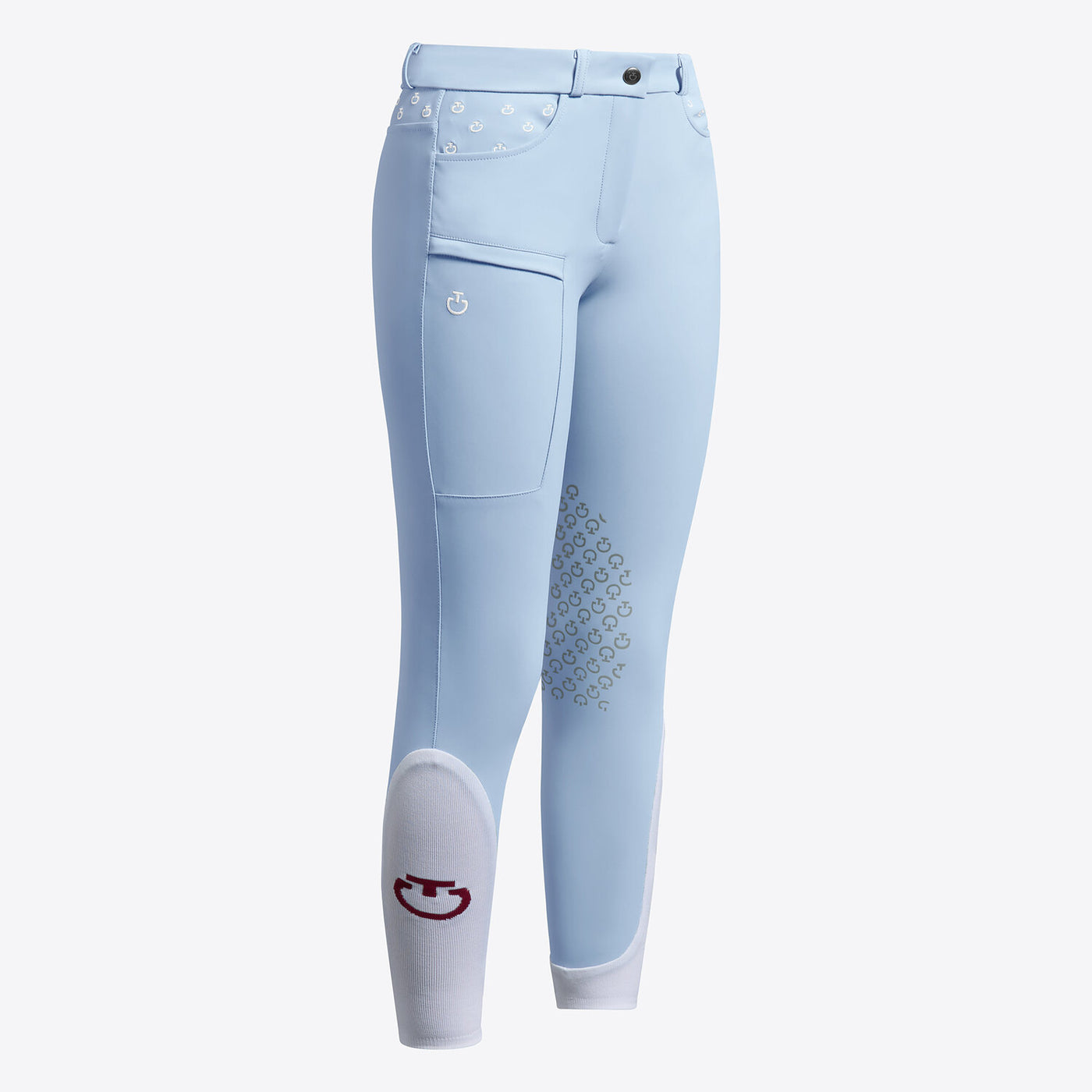 CT Junior Knæ Grip Ridebukser - Blue Fog