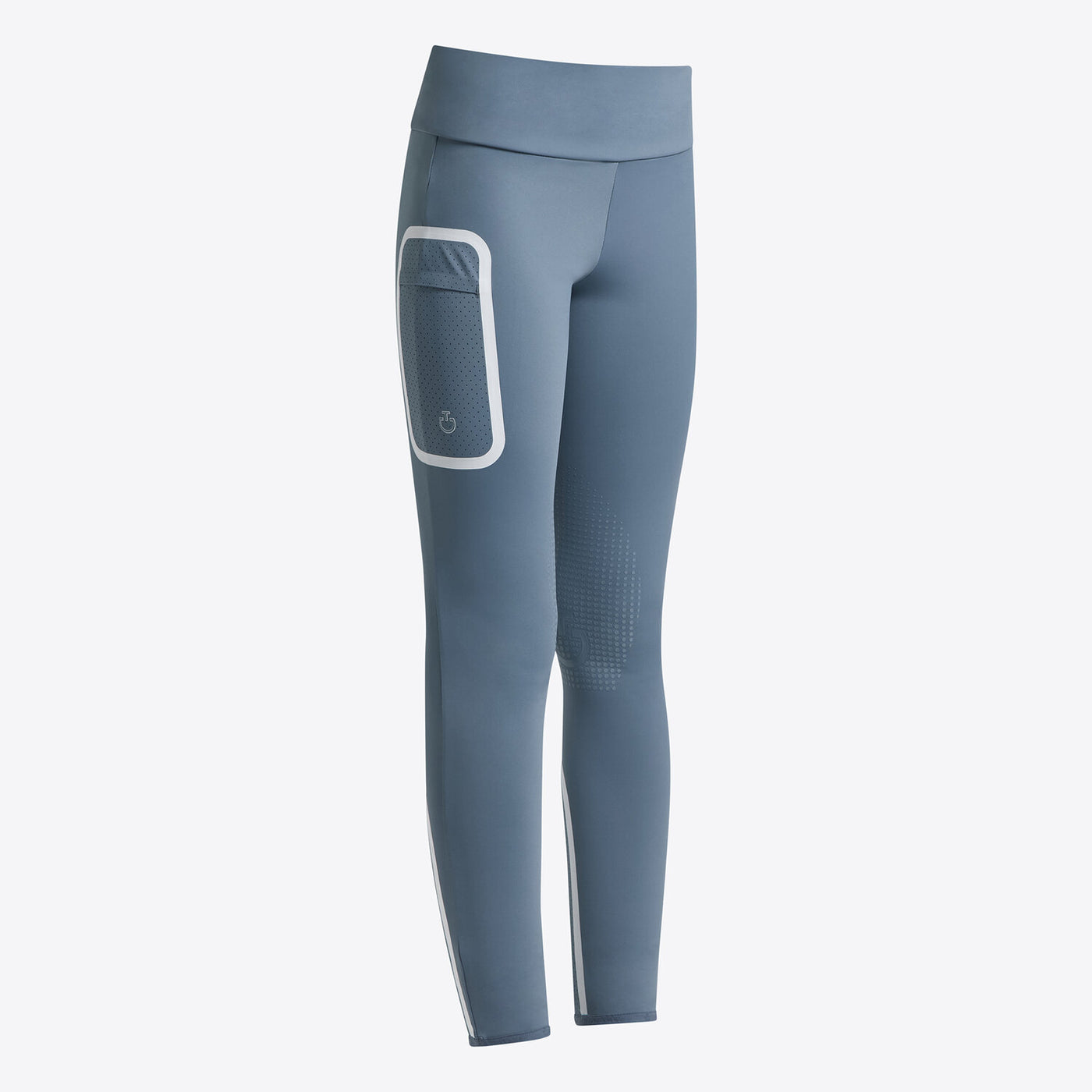 CT Knæ Grip Stretch Leggings - Blue Fog