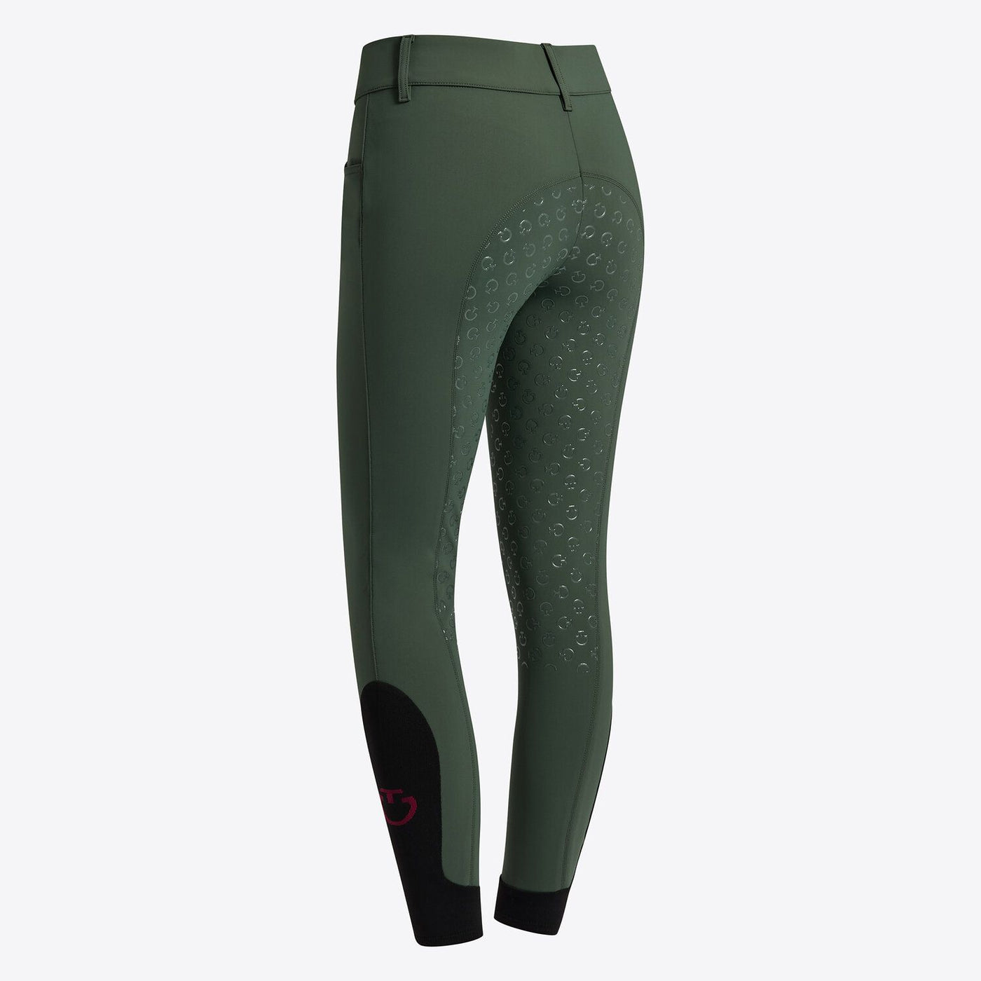 CT Vinter American - Forest Green, ridebukser, ridetights, cavalleria toscana ridebukser.  