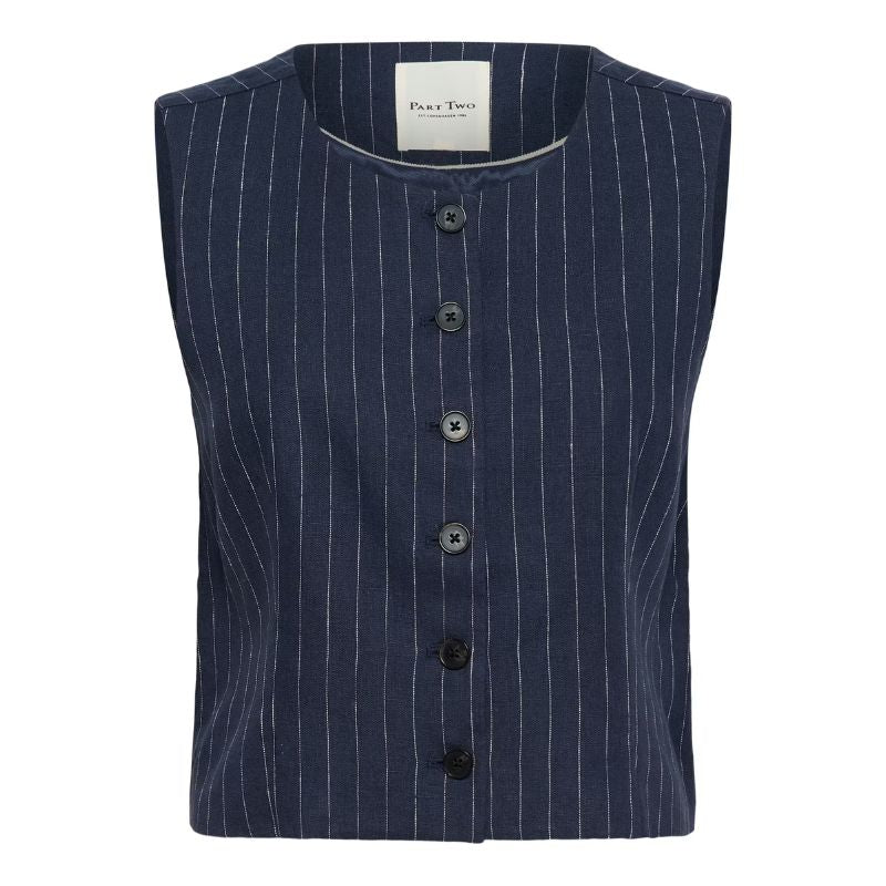 PART TWO Azania Vest - Navy
