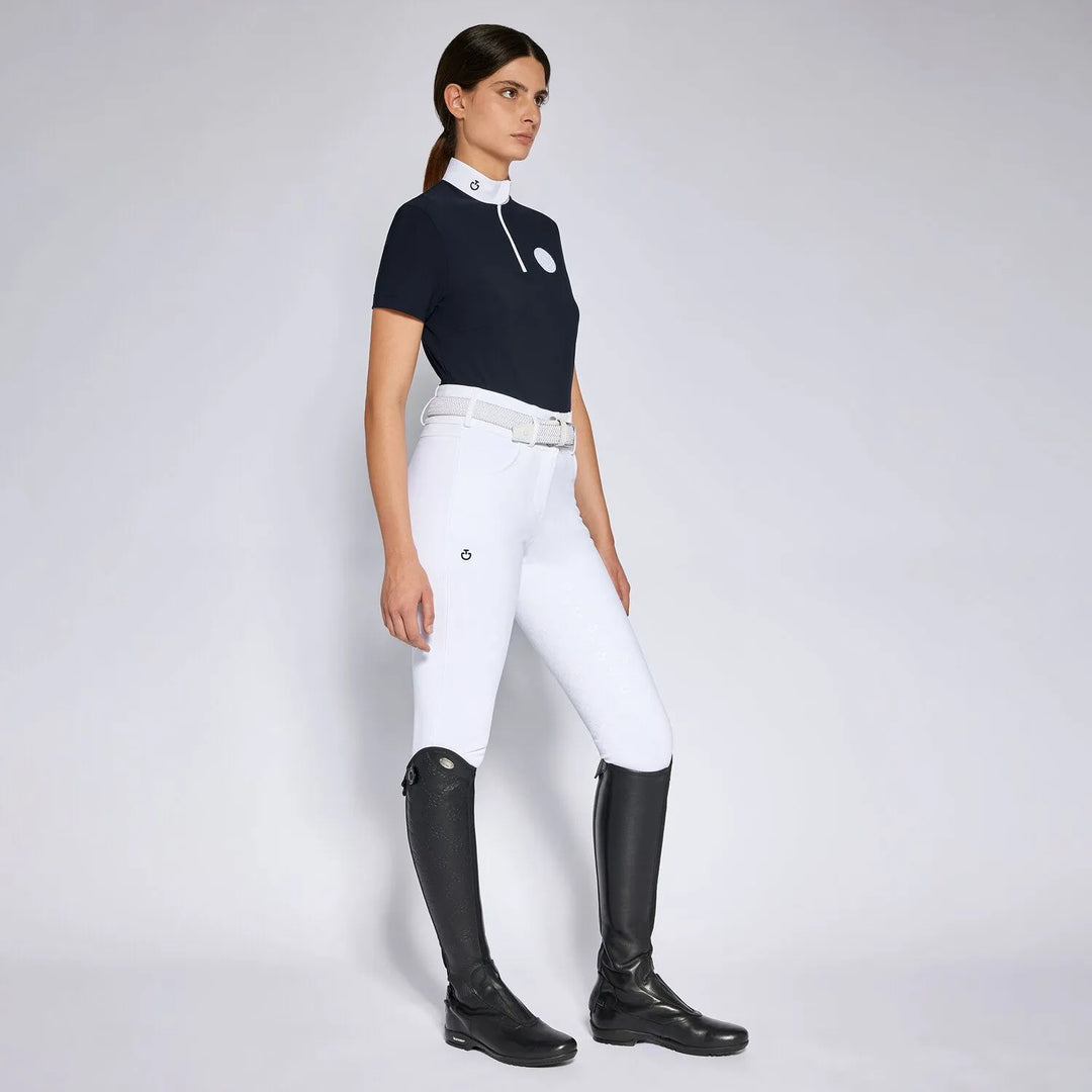 CT Jersey S/S Zip Competition Polo