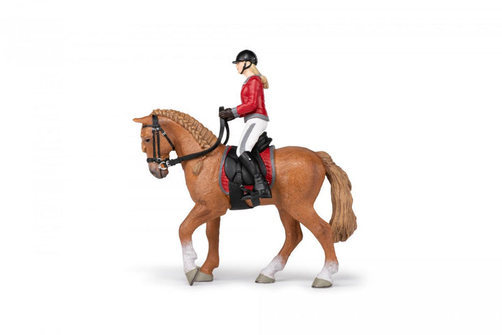Papo Riding Horse + Riding Girl