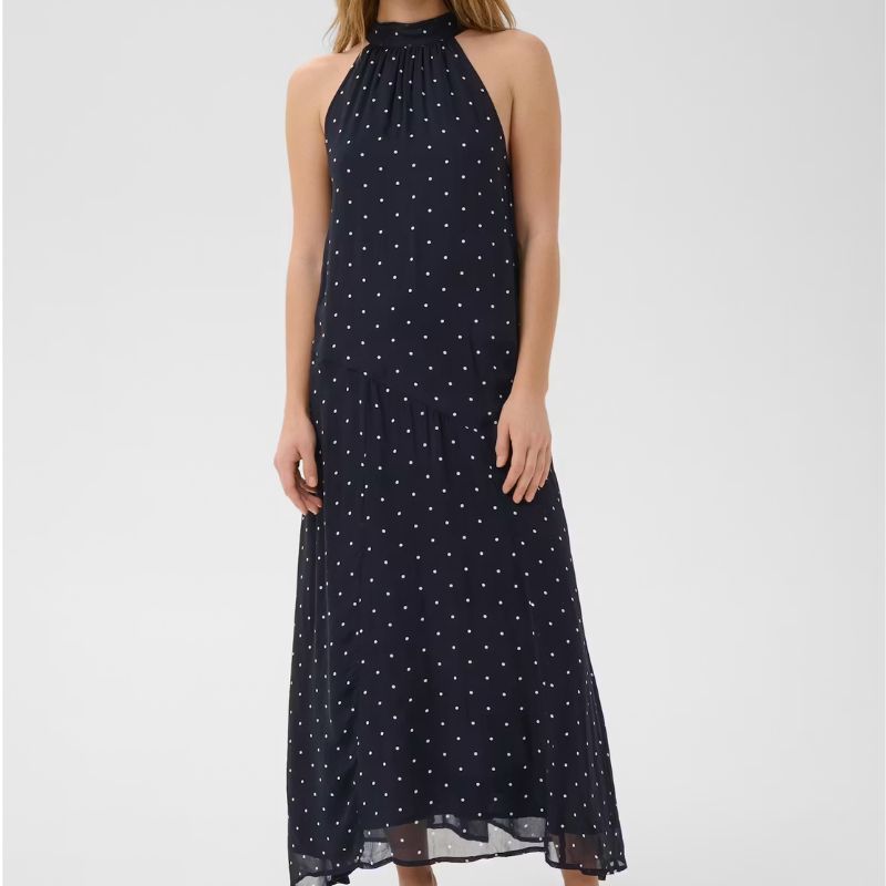 Part Two Dorthemie kjole - Navy