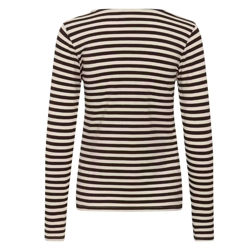 Part Two Nemajas T-shirt - Brun / Hvid