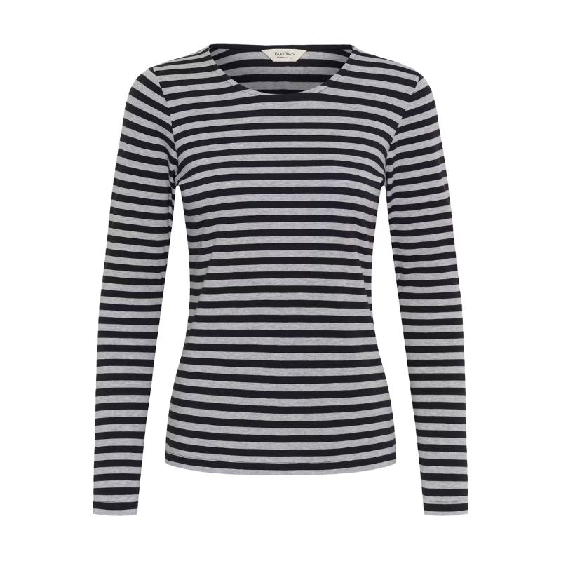 Part Two Nemajas T-shirt - Navy / Grå