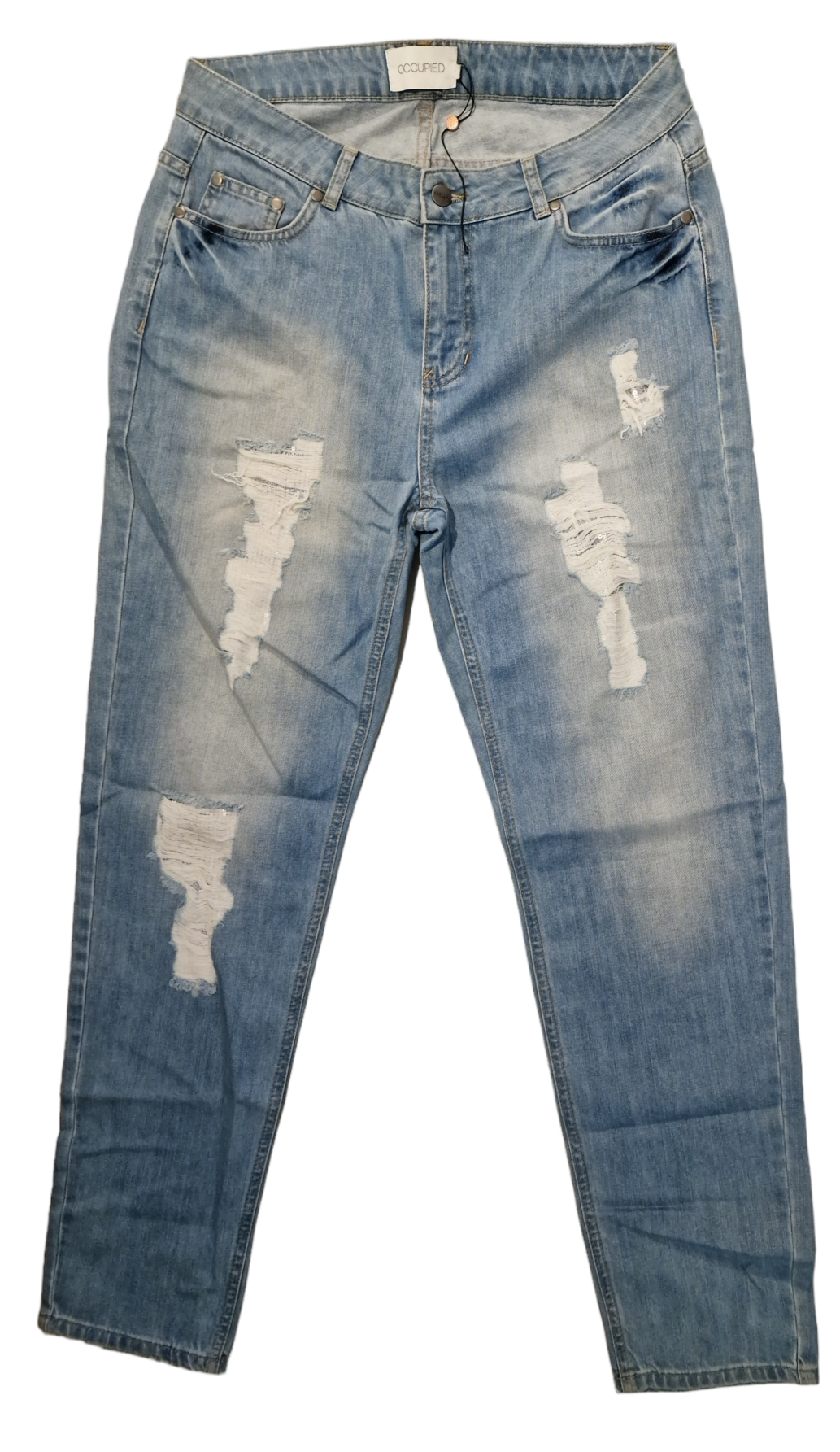Occupied jeans med palietter