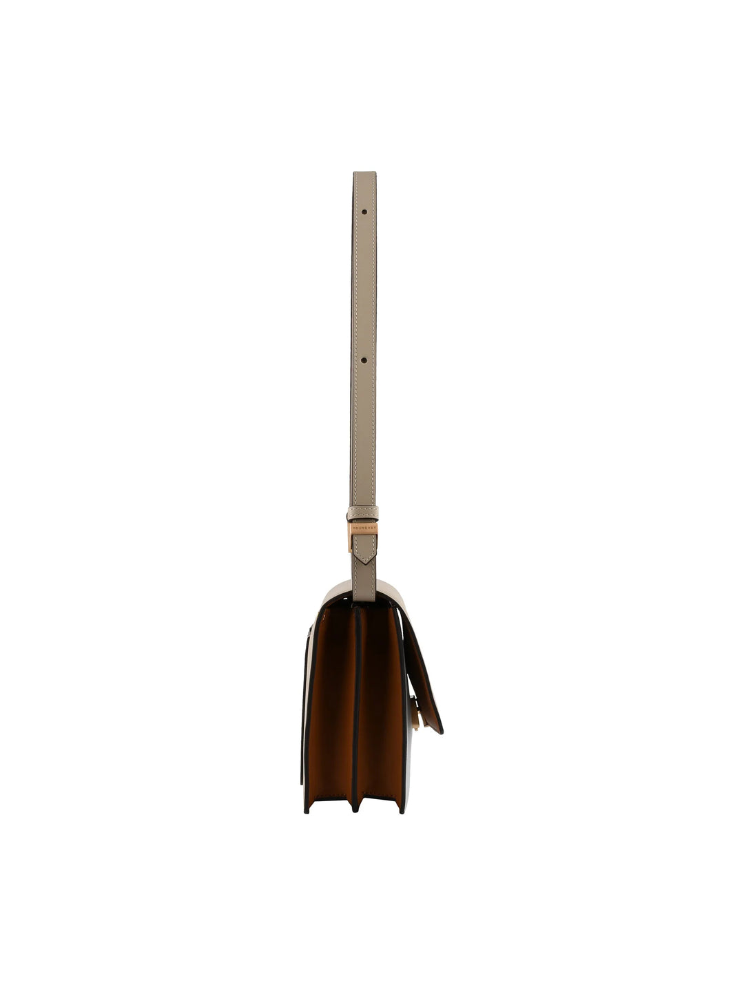 Pourchet Large Ecru skuldertaske - Beige multi
