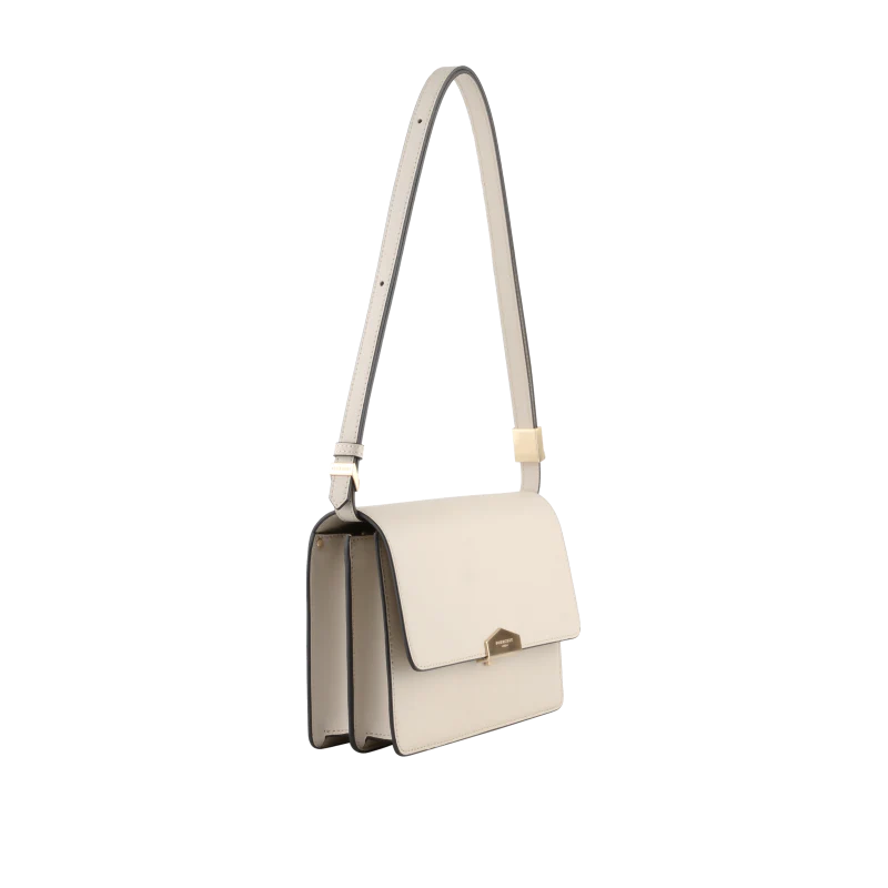 Pourchet Large Ecru skuldertaske - Beige