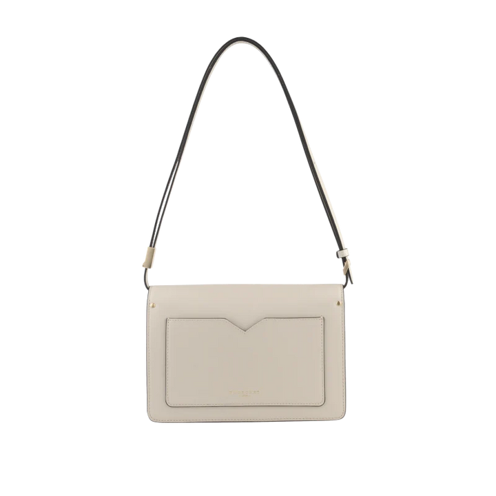 Pourchet Large Ecru skuldertaske - Beige