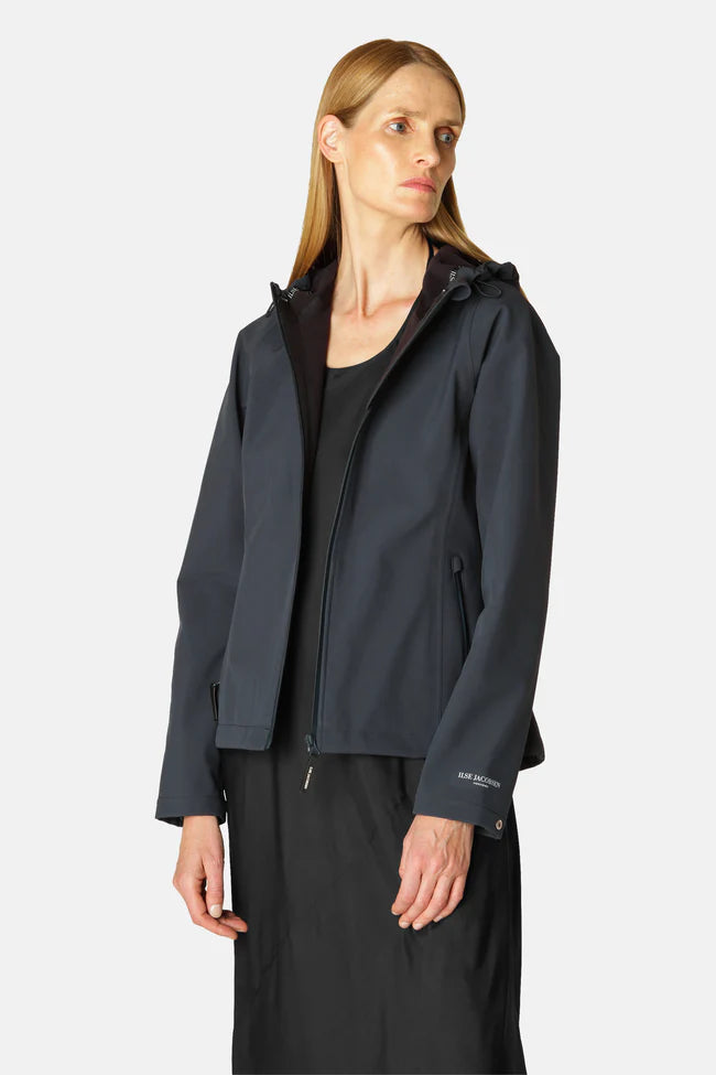 Ilse Jacobsen Rain Jacket - Dark Indigo