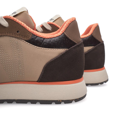 Woden Ronja Sko - Coffee Cream Multi