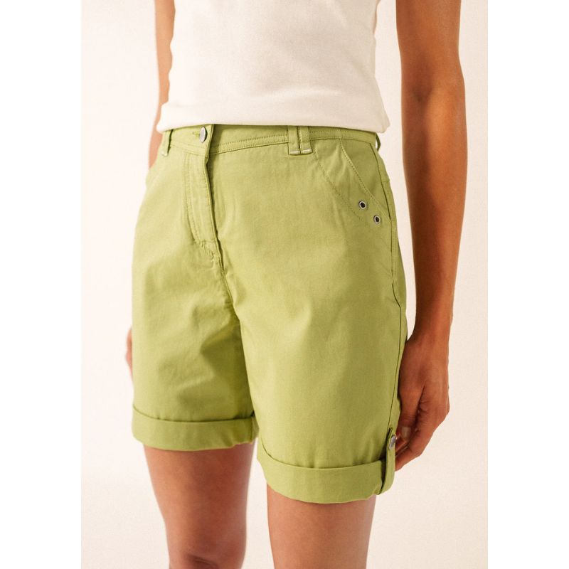 Saint James Marie Couleur Shorts - Oil