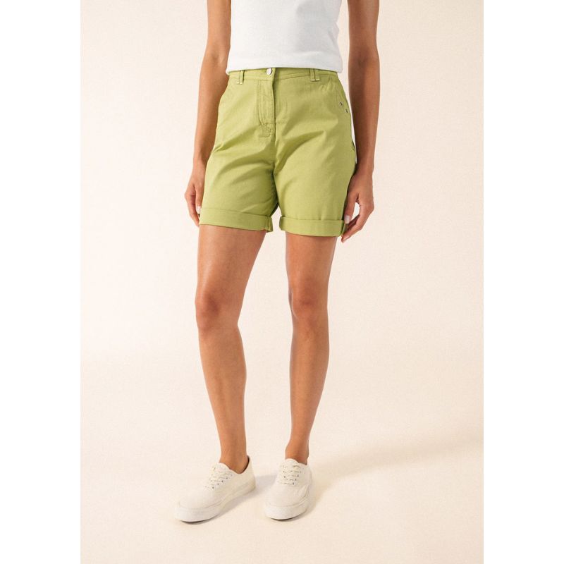 Saint James Marie Couleur Shorts - Oil