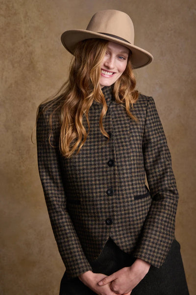 Udsolgt Boston Felt Hat - Tan