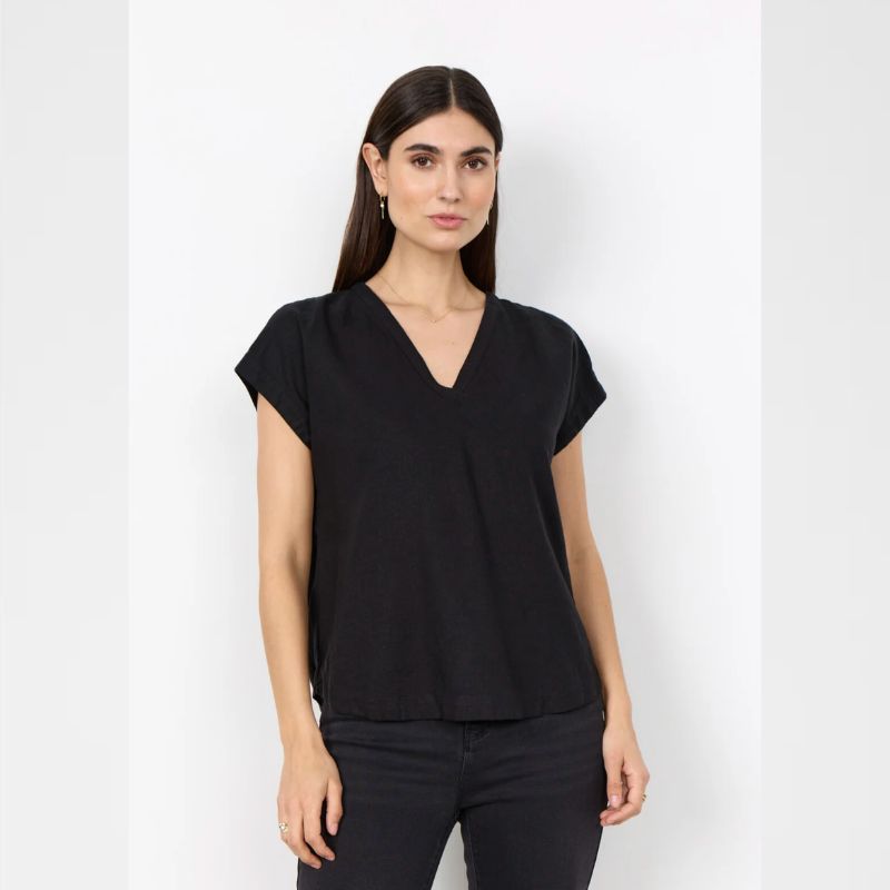 Soyaconcept Ina T-shirt - Sort