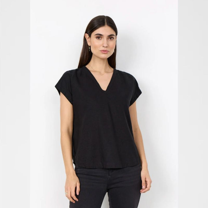Soyaconcept Ina T-shirt - Sort