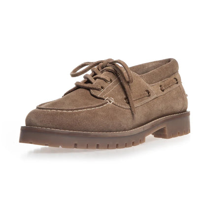 THE WALK SUEDE - BISCUIT