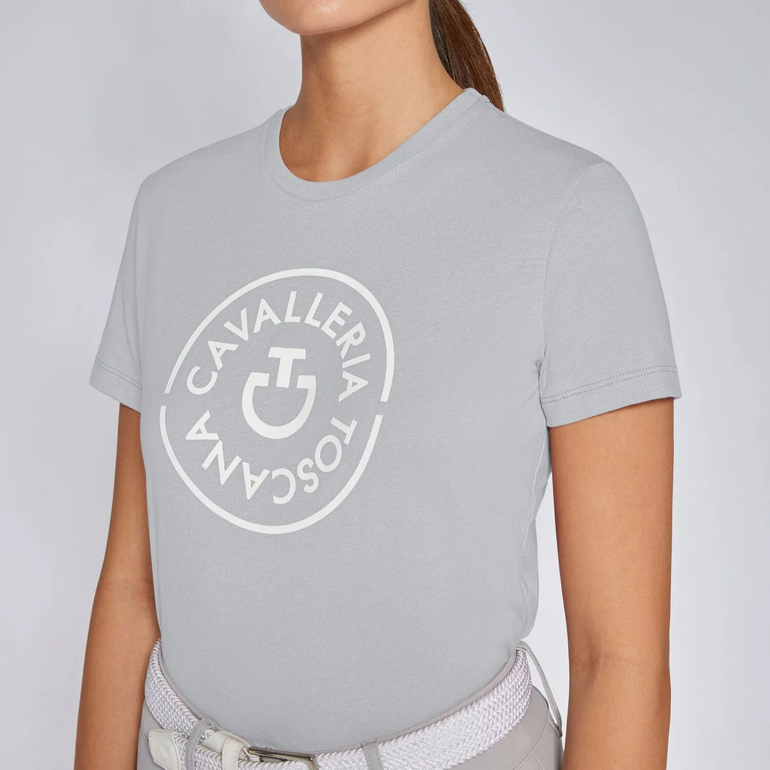 CT T-Shirt Double Orbit, ridebluse, ride t-shirt, ridetøj, rideudstyr, cavalleria toscana,