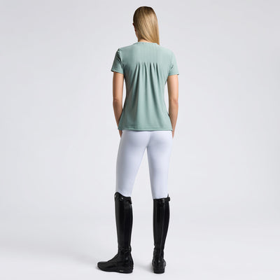 CT w/3D Logo Jersey T-shirt - Light Teal Green