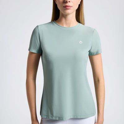 CT w/3D Logo Jersey T-shirt - Light Teal Green