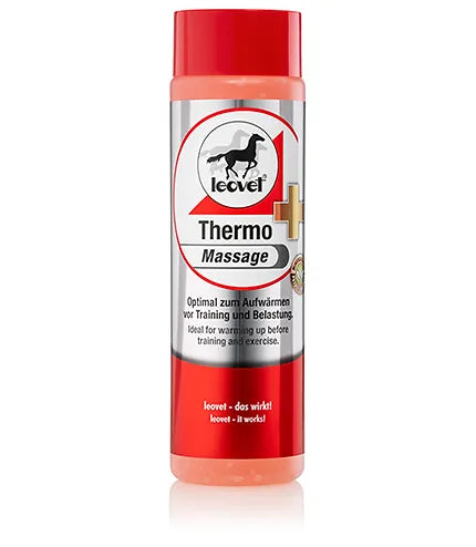 Leovet Thermo Massage 500ml, pleje til heste, heste pleje, 