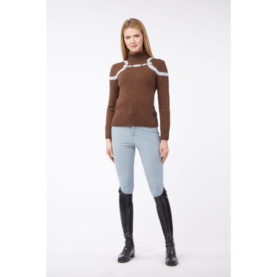 Vestrum Cartagena Sweater - Brun, ridetøj, rideudstyr, tøj til rytter, ridebluse, ridesweater, ridetrøje, 