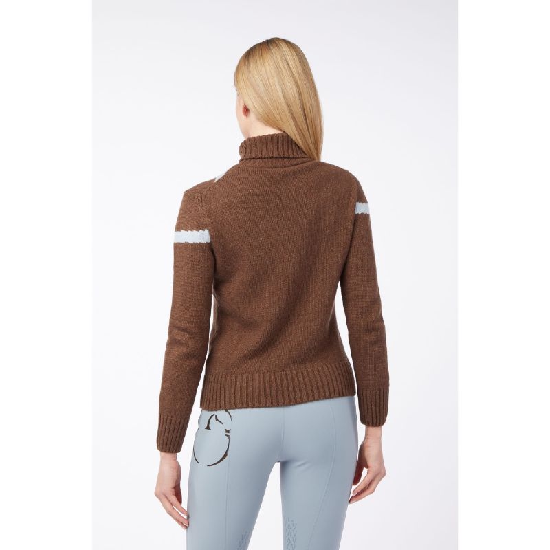 Vestrum Cartagena Sweater - Brun, ridetøj, rideudstyr, tøj til rytter, ridebluse, ridesweater, ridetrøje, 