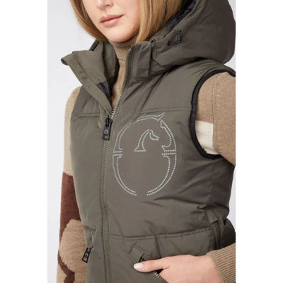 Vestrum Herne vest - Dark Olive Green, rideveste, vinter rideveste, veste til om vintern, vinter veste, veste, vinter overtøj, vinter beklædning, overtøj til rytter, udstyr til rytter, 