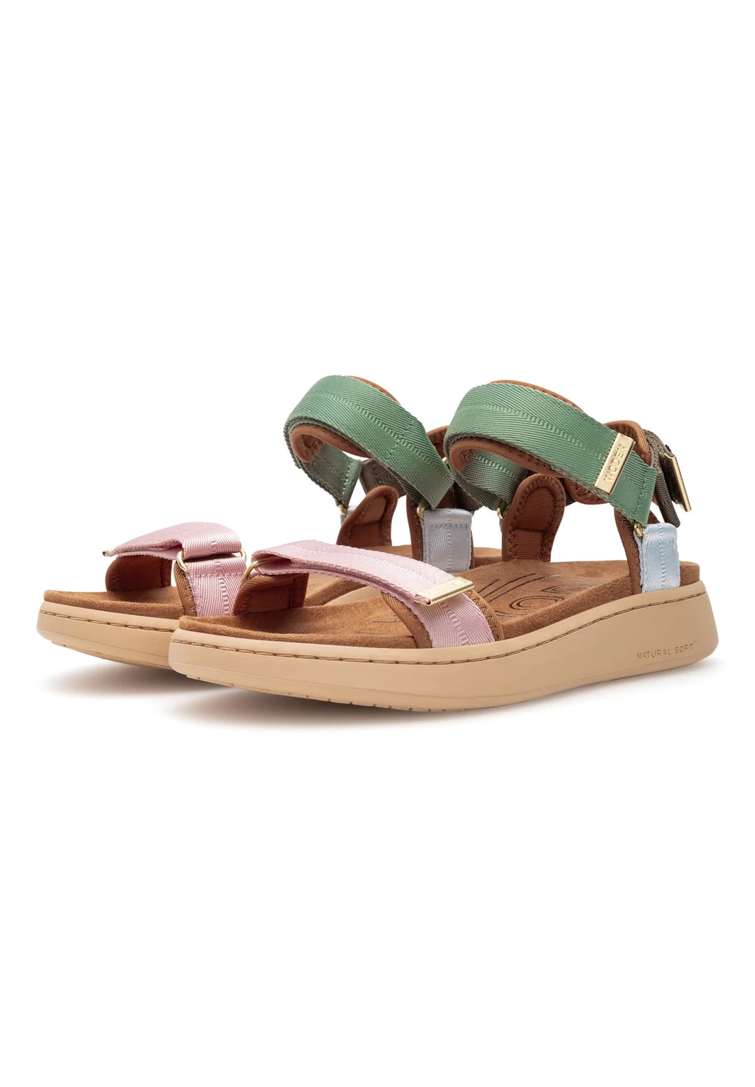 Woden Line sandal  - Algae Multi