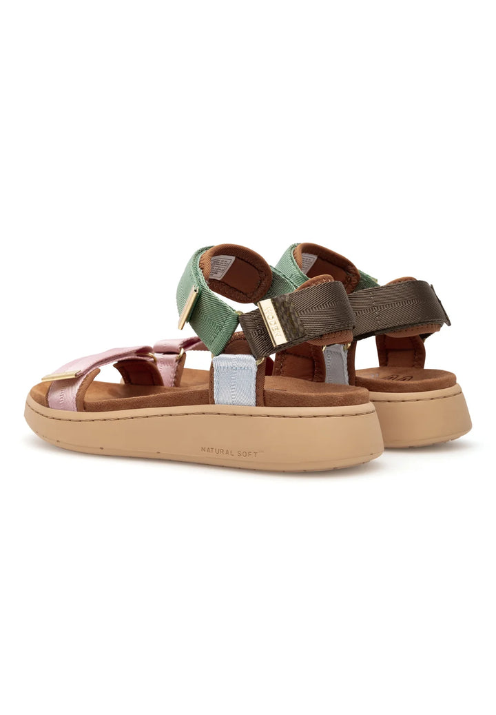 Woden Line sandal  - Algae Multi