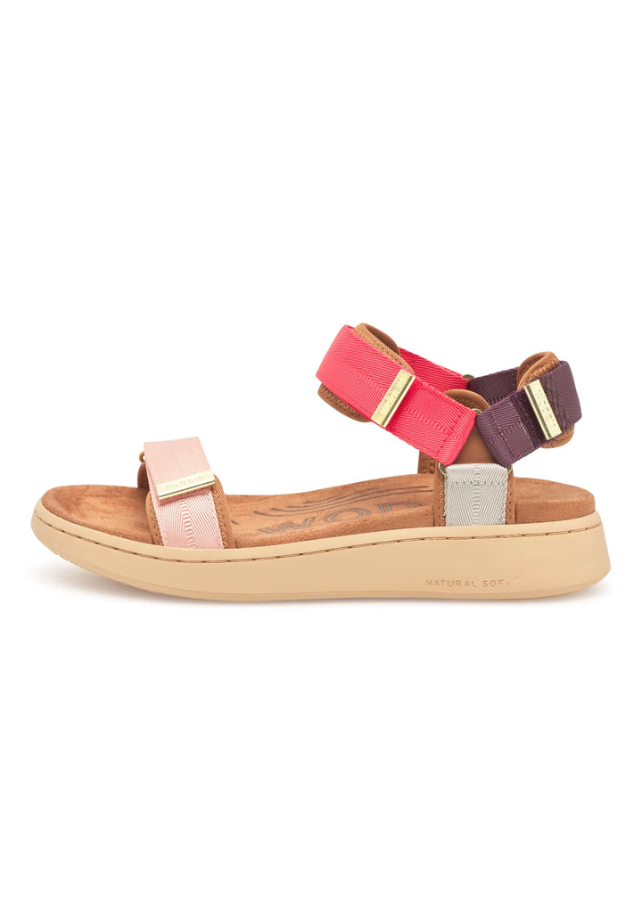 Woden Line sandal  - Flame Multi