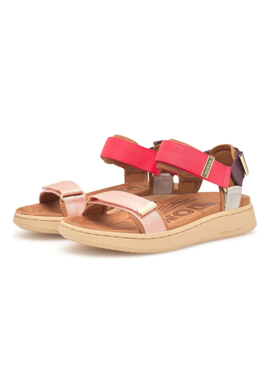 Woden Line sandal  - Flame Multi